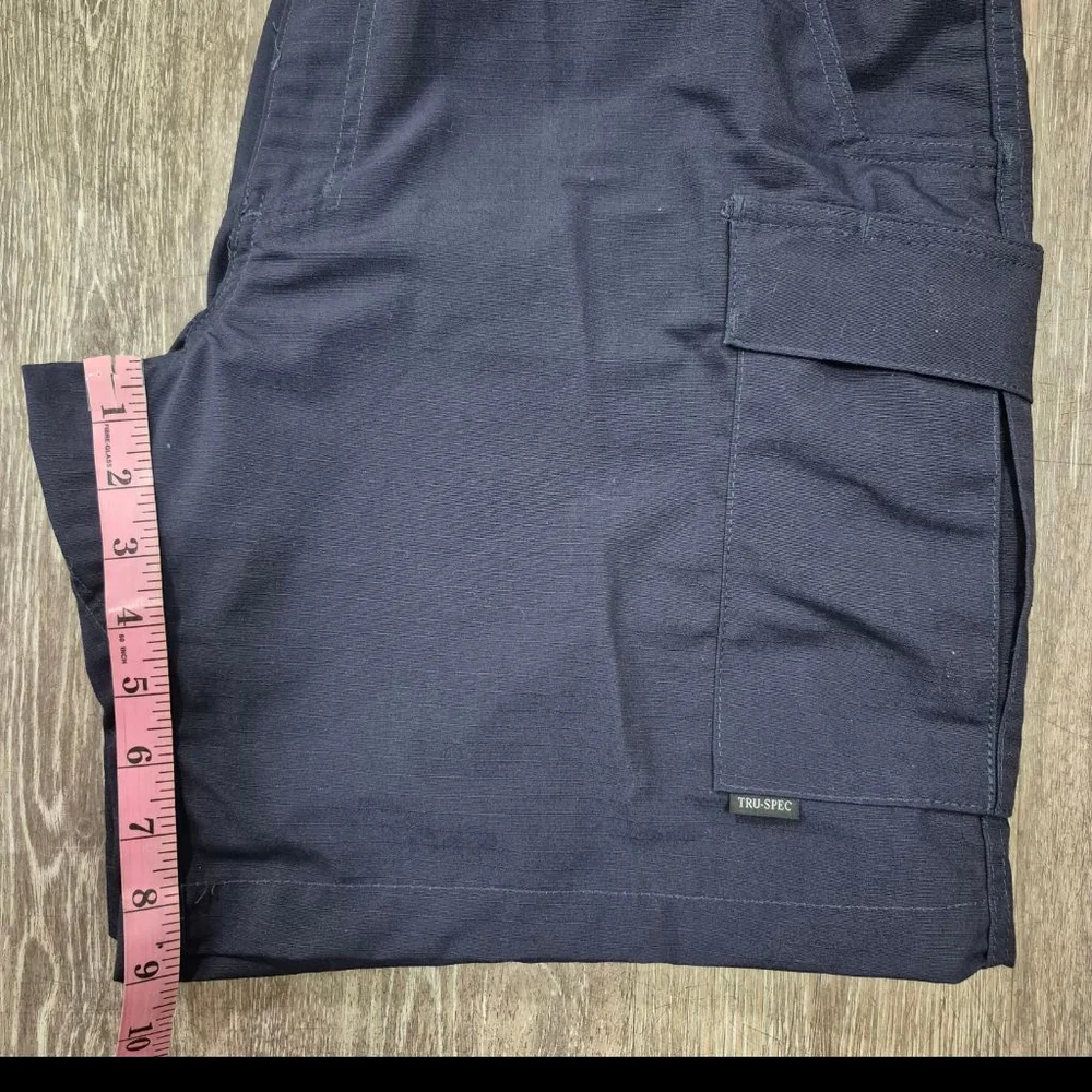 Men's TRU-SPEC Navy Cargo Shorts Waist 36